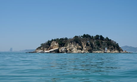 An offshore island in Kinmen, an archipelago controlled by Taiwan but just a few kilometres from China.