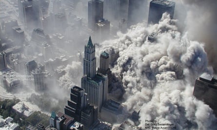 9/11 smoke and ash
