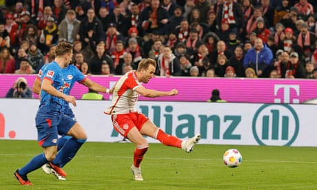 European roundup: Harry Kane hits injury-time winner for Bayern Munich