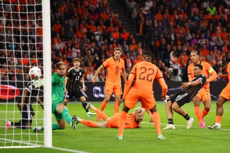 Felix Nmecha scores for Germany!
