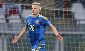 Manchester City Sign Midfielder Oleksandr Zinchenko From Ufa Football The Guardian