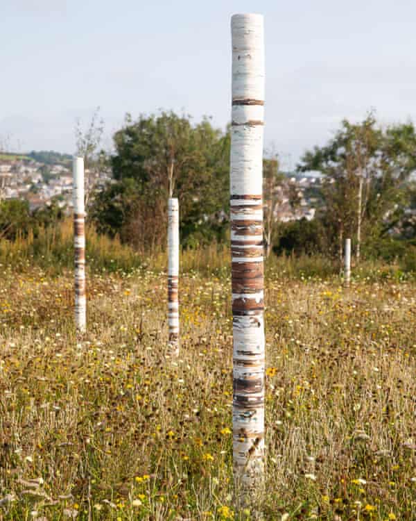 ‘This place is on the move’: how artists are reviving Cornwall’s St Austell | Cornwall 2 ‘Art always makes people look again.: Part of the Whitegold trail in St Austell, Cornwall.