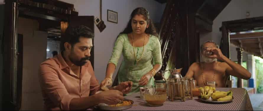 A still from the movie The Great Indian Kitchen