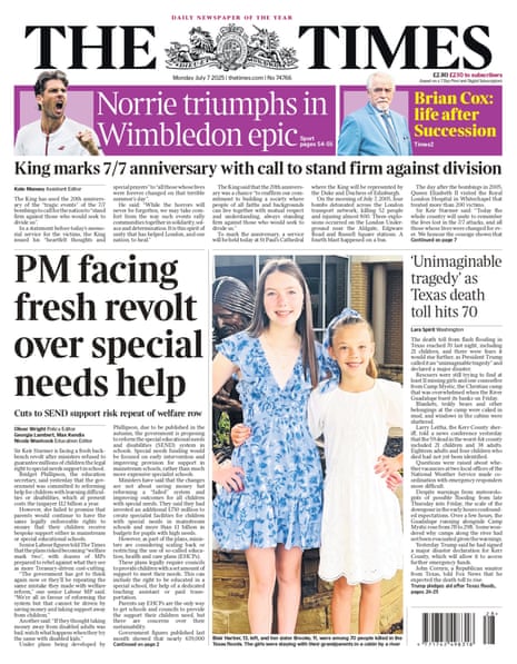 Times splash
