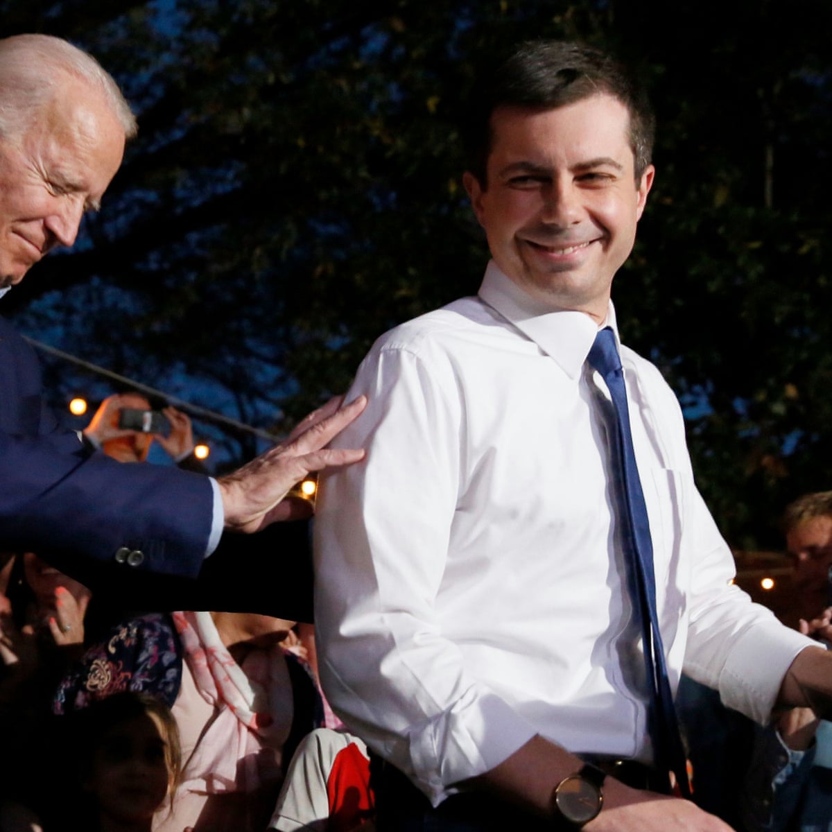 Pete Buttigieg Endorses Joe Biden At Dallas Rally As It Happened Us News The Guardian