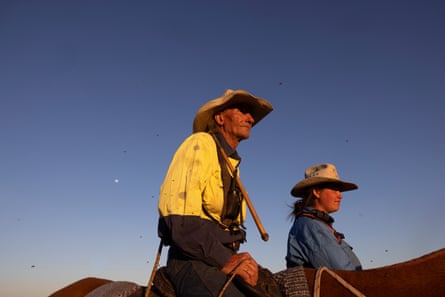 Jean, who works as a contract drover.