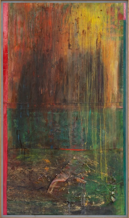 Oceans of colour … Frank Bowling’s Pondlife (After Millais), 2007.