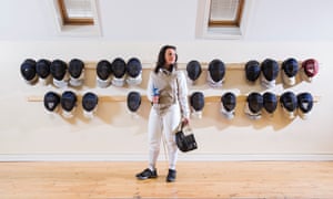 My Workout Fencing Is A Cat And Mouse Game Sport The Guardian