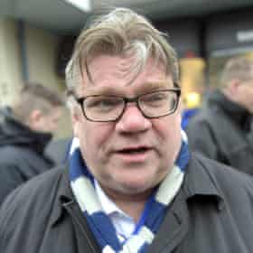 Timo Soini, chairman of the Finns party