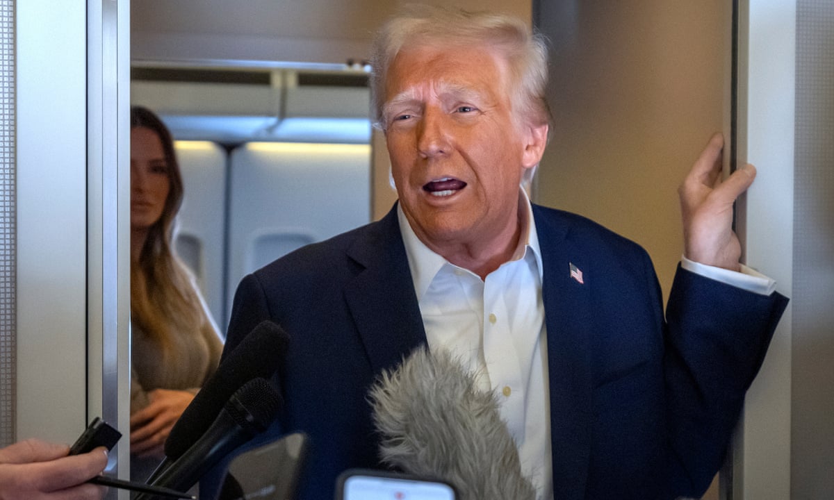 Donald Trump says residents of Greenland want to be part of US | Donald Trump | The Guardian