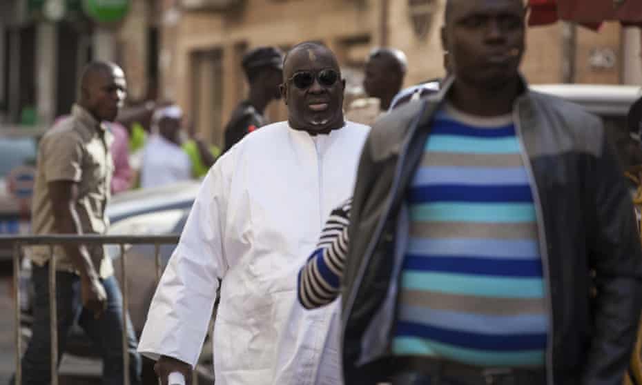 Papa Massata Diack, centre, is alleged to have spent hundreds of thousands of pounds on jewellery in the days following the 2016 and 2020 votes.
