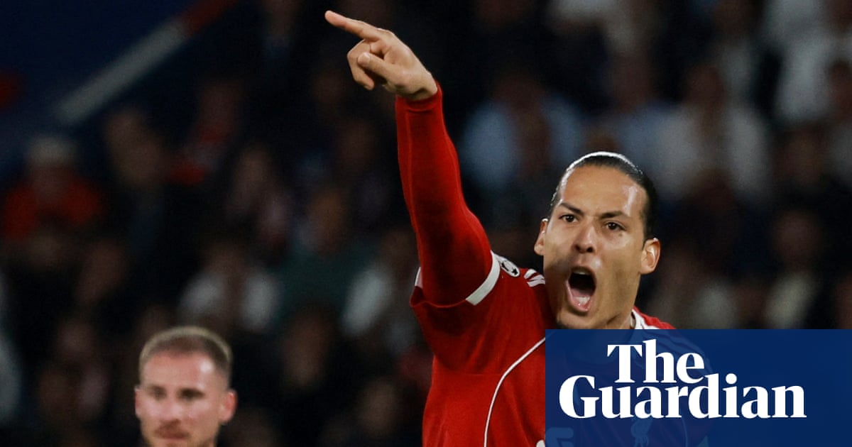 Liverpool's Virgil van Dijk up for vast PSG challenge but admits season unacceptable'
