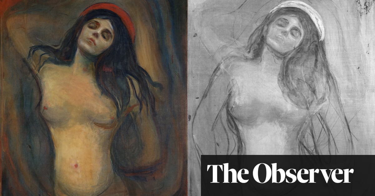 Strike a pose: infrared scans reveal the method in Munch’s Madonna