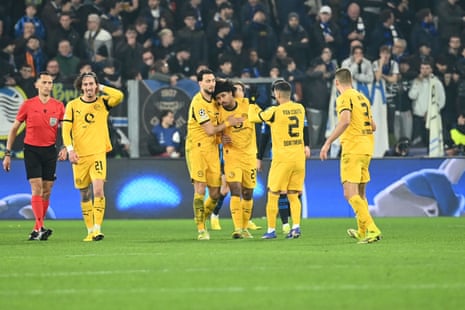 Karim Adeyemi scores for Dortmund