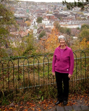 Simon Brayâs mum in the same spot.