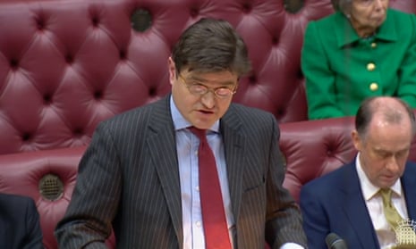 Lord Murray in the House of Lords earlier this year. 