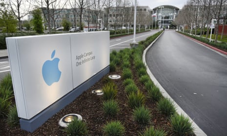 Apple headquarters in Cupertino, California. 