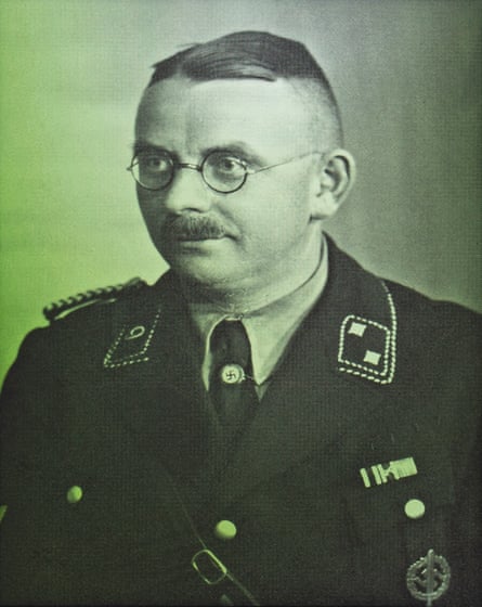 The head of the SS guards on Alderney, Otto Hogelow.