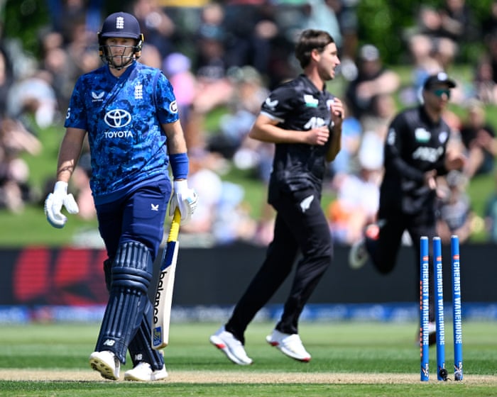 New Zealand v England: first men’s ODI – live