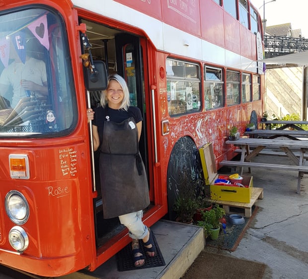 Margate’s Bus Cafe, which will be popping up on guided walks during half-term”