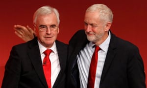 John McDonnell and Jeremy Corbyn