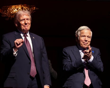 The Patriots' Robert Kraft posed as an NFL voice of reason – then fell back in line for Trump | NFL | The Guardian