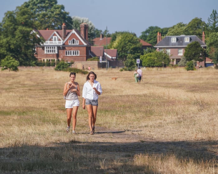 Heatwave conditions in England and Wales to continue into next week, says Met Office