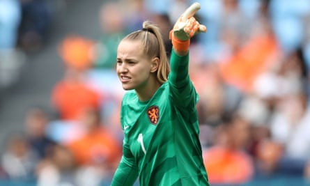Netherlands goalkeeper Daphne van Domselaar will be at Aston Villa next season.