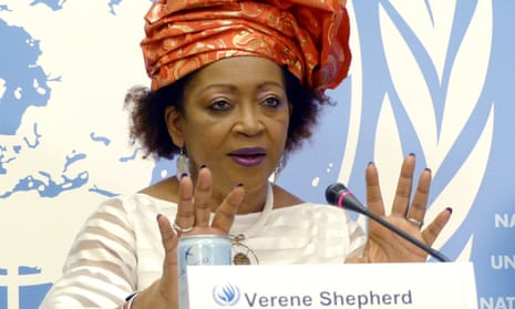 UN expert Prof Verene A Shepherd