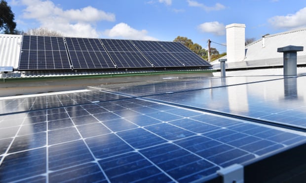 A home rooftop solar system in Adelaide
