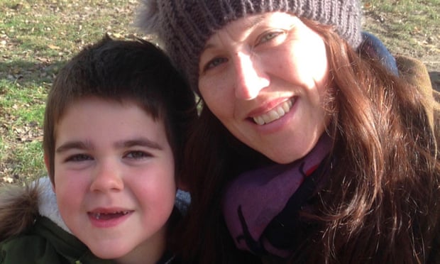 Hannah Deacon and her son, Alfie Dingley