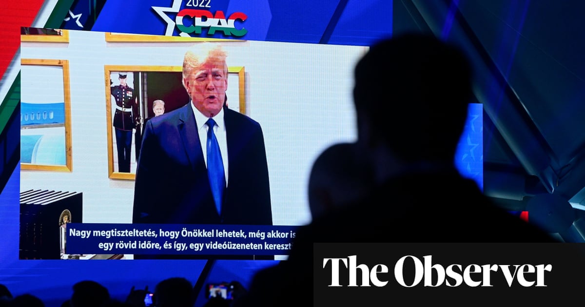 Trump shares CPAC Hungary platform with notorious racist and antisemite