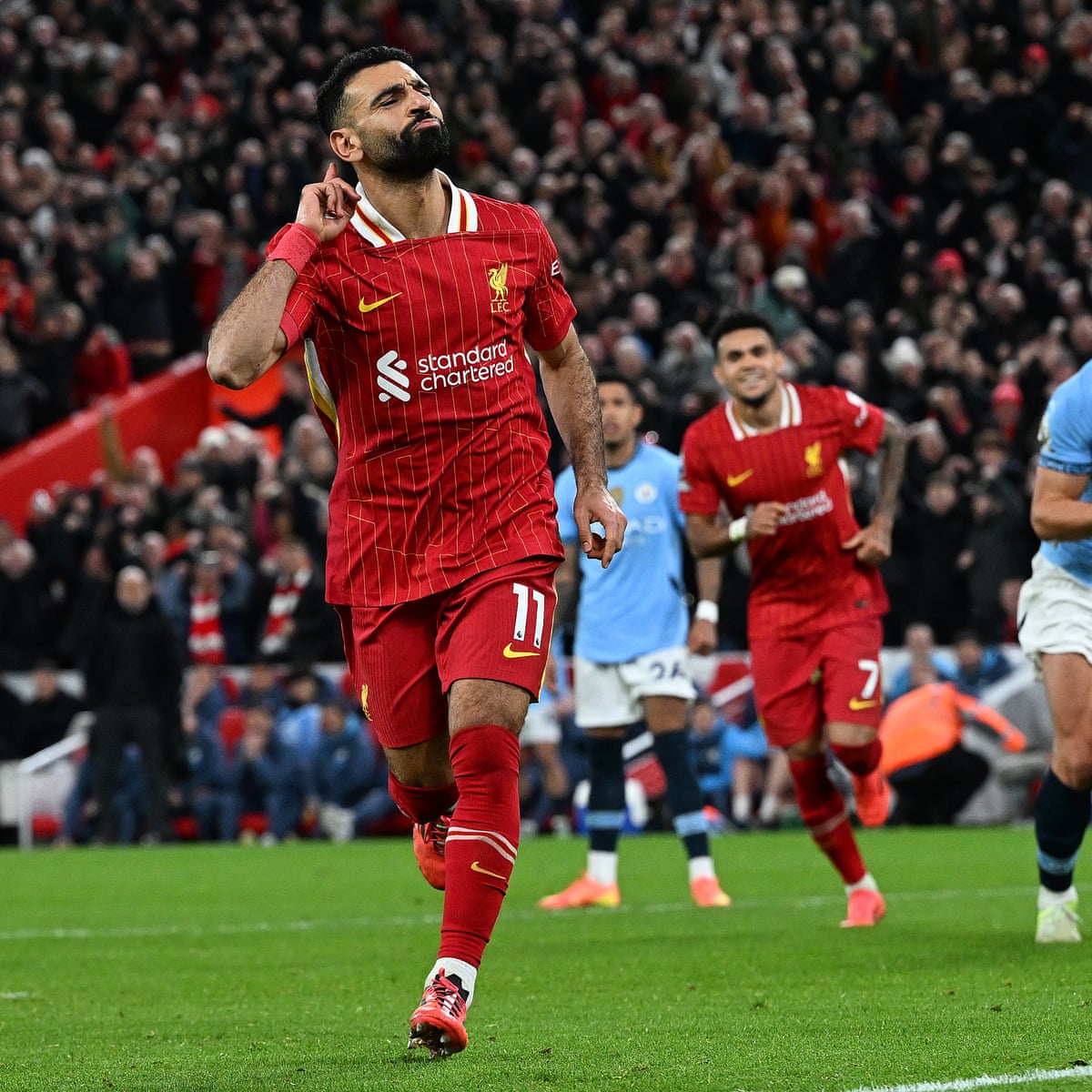 Liverpool and Manchester City renew rivalry in a much more vulnerable era | Manchester City | The Guardian