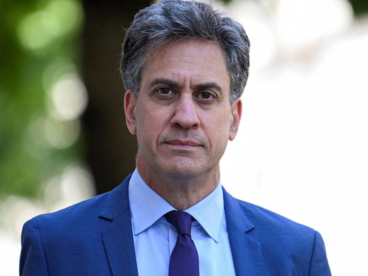 Ed Miliband says it is 'possible' that UK government should leave X | Ed Miliband | The Guardian