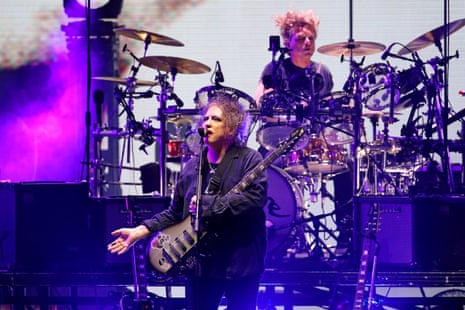 Frontman Robert Smith and The Cure perform at the Hollywood Bowl on Tuesday, May 23, 2023 in Los Angeles.