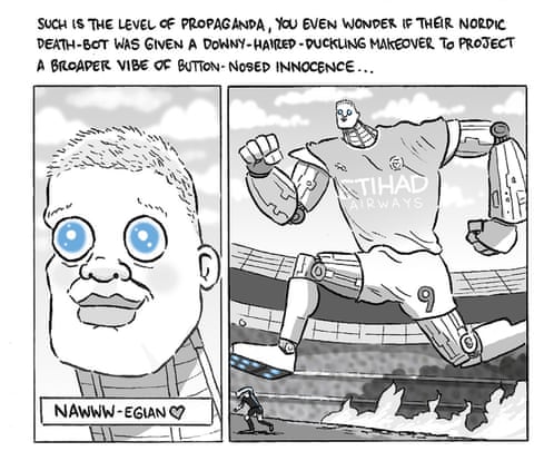 David Squires on ⦠Manchester City sailing into unknown Premier League waters, panel 3
