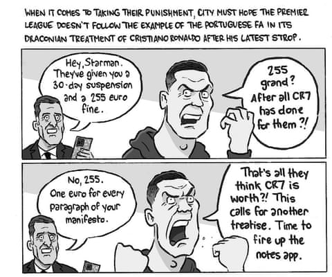 David Squires on ⦠Manchester City sailing into unknown Premier League waters, panel 5