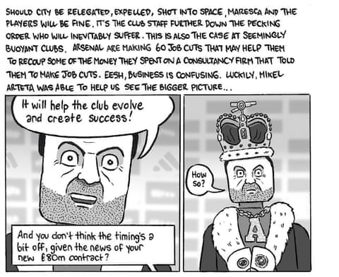 David Squires on ⦠Manchester City sailing into unknown Premier League waters, panel 6