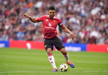 Casemiro in action