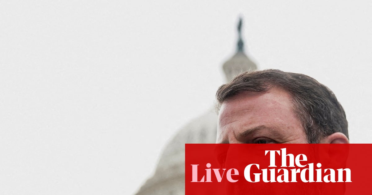 Trump nominee Mullin expected to get quick confirmation to replace Noem at DHS – US politics live