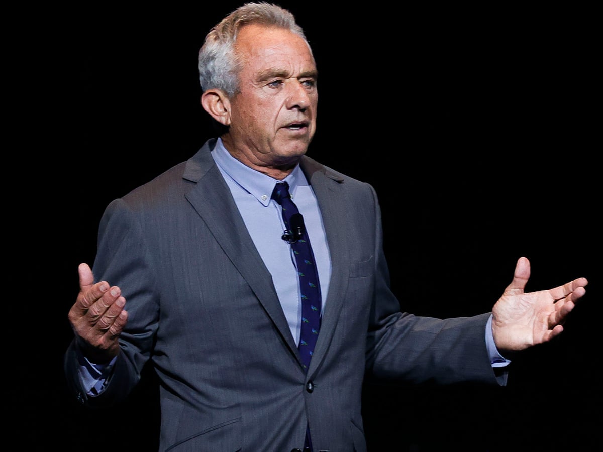 RFK Jr dismisses Trump as 'unhinged' after being called a 'Democrat plant' | Robert F Kennedy Jr | The Guardian