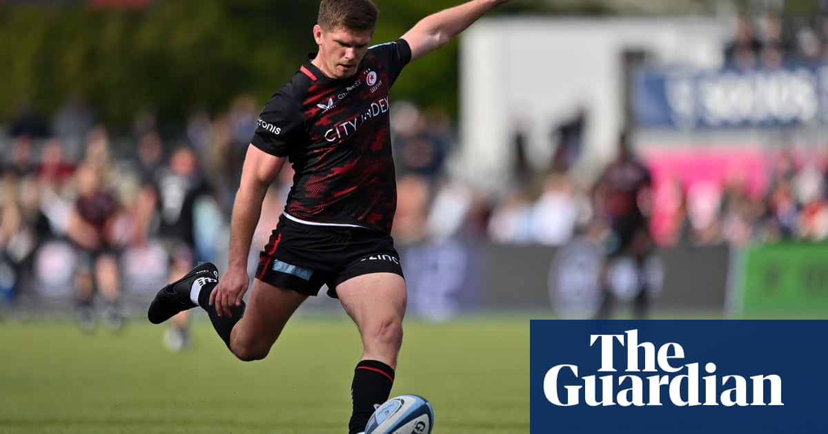 Owen Farrell changes mental approach after ‘overthinking’ kicking for England
