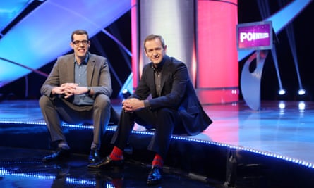 Richard Osman with Pointless co-host and old university chum Alexander Armstrong in 2015.