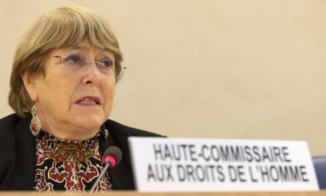UN high commissioner for rights Michelle Bachelet