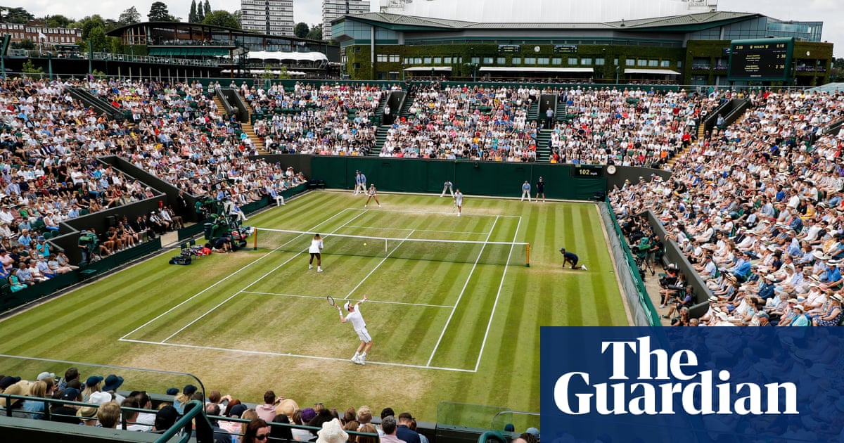 Wimbledon To Drop Middle Sunday Break And Move To 14 Day Tournament Wimbledon The Guardian National Tennis Day 2022