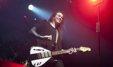 Misfit anthems in the age of Trump … Laura Jane Grace of Against Me! at the Electric Ballroom.