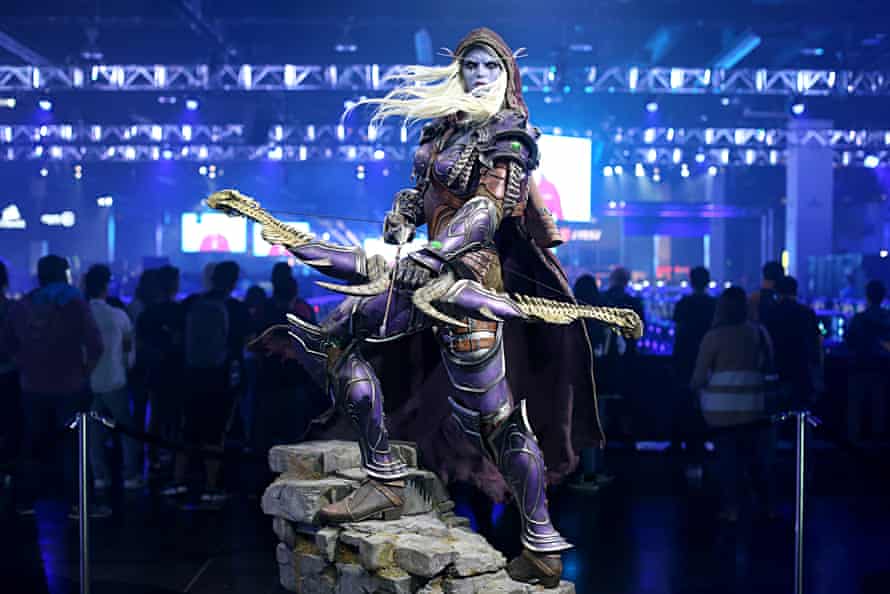 Escena de Blizzcon 2019, la última conferencia de fans en persona que el desarrollador pudo realizar.