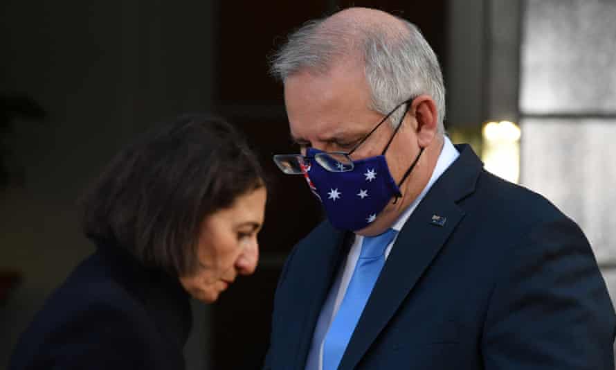 Gladys Berejiklian and Scott Morrison