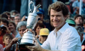 Watson lifts the Claret Jug for the fifth time