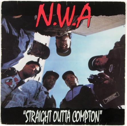 The cover of NWA’s album ‘Straight outta Compton